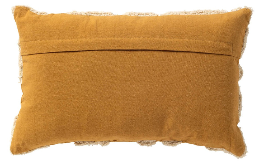 Dutch Decor Kissenhülle 'Milly' 30 x 50 cm Chai Tea - Gelb